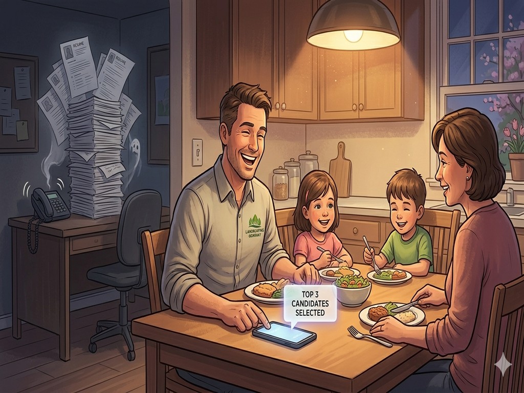 The AI Hiring Assistant: How Small Businesses Can Stop Drowning in Applications and Start Finding the Right People