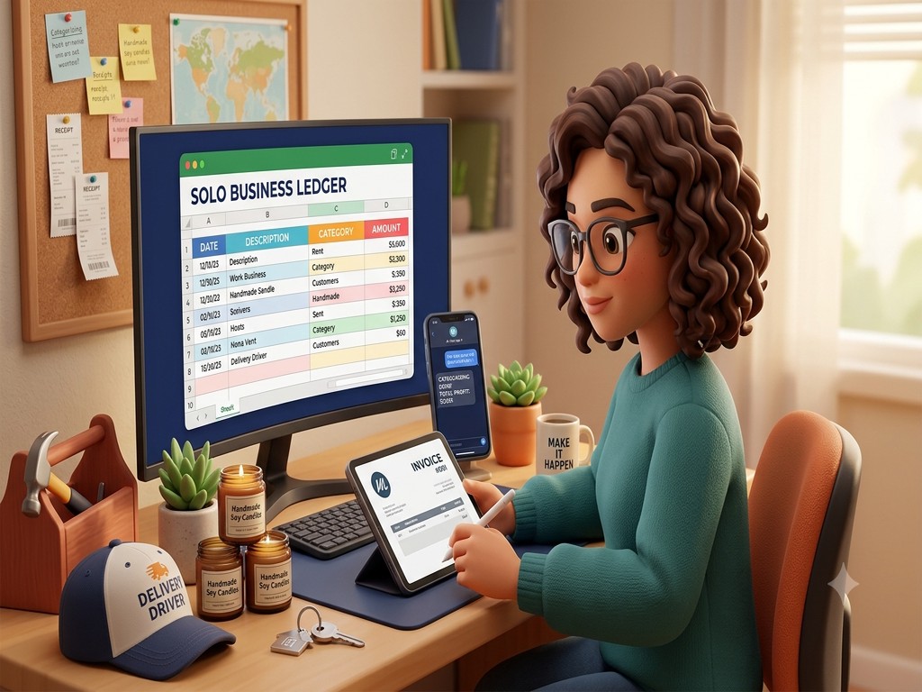 Free AI Bookkeeping for Solo Businesses
