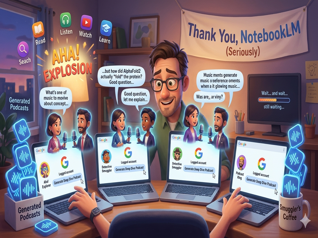 Thank You, NotebookLM (Seriously, You Changed Everything)