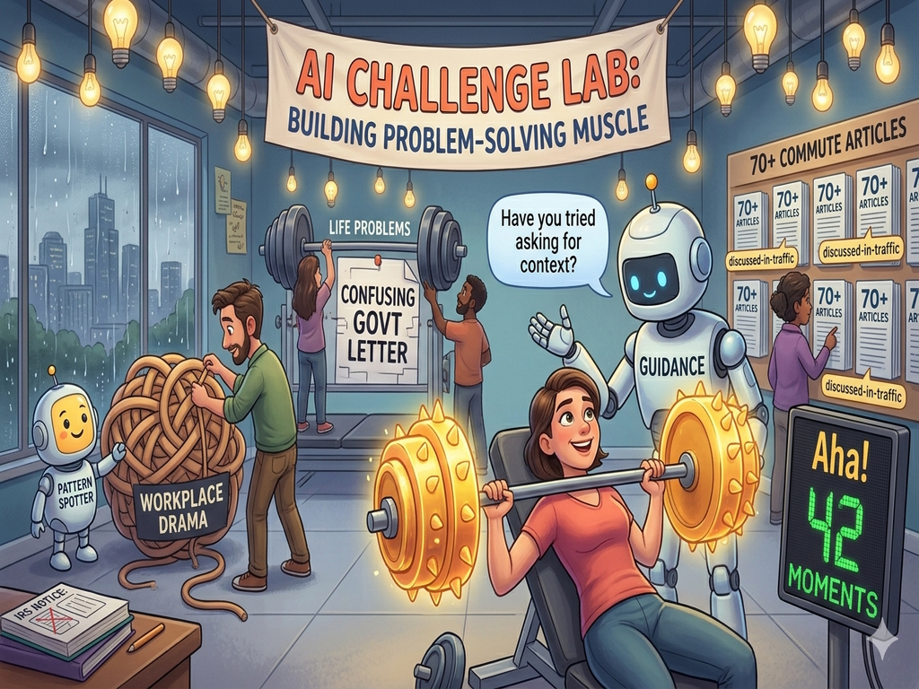 The AI Challenge Lab: Because Life Doesn't Come with a Multiple-Choice Test