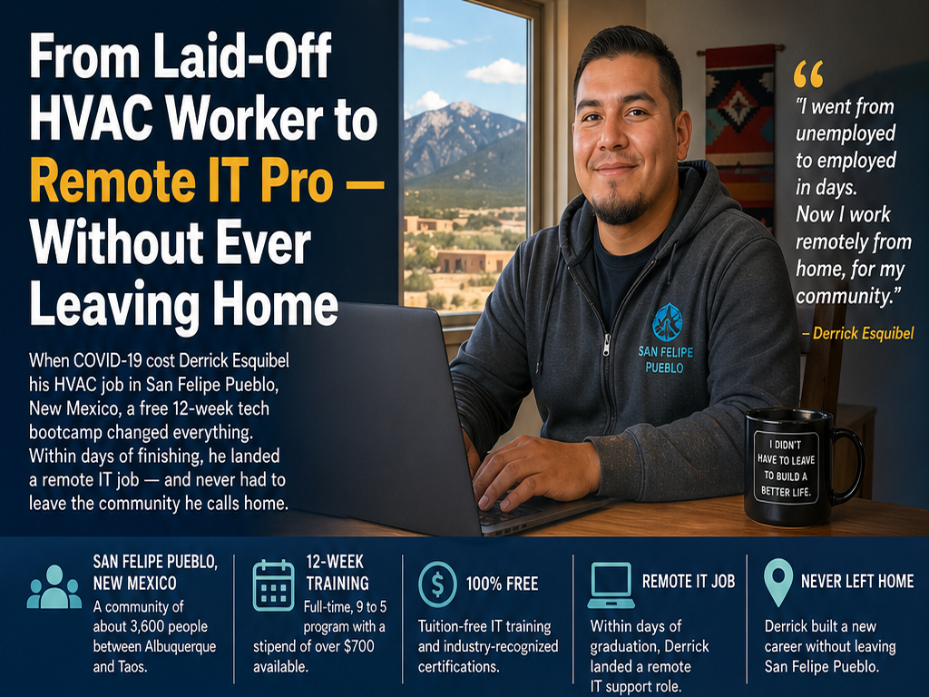 From Laid-Off HVAC Worker to Remote IT Pro — Without Ever Leaving Home