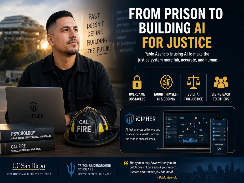 From a Prison Cell to Building AI Tools for Criminal Justice