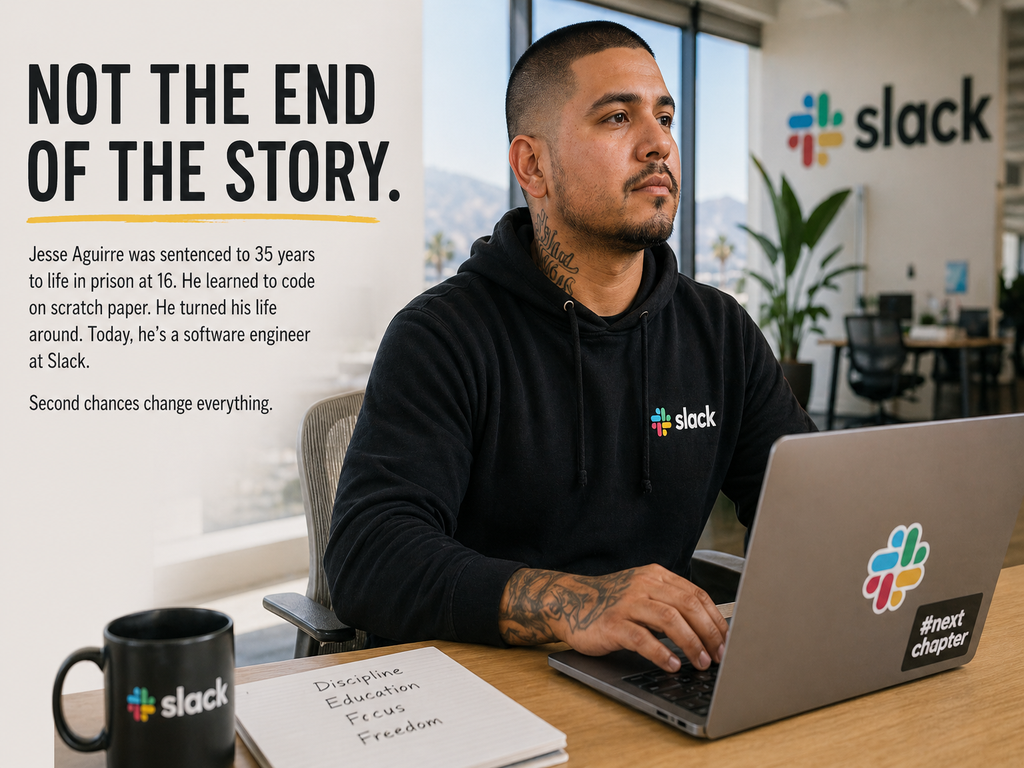 From a Life Sentence at 16 to Software Engineer at Slack — Before the IPO