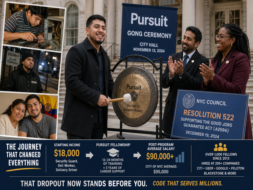 From Overnight Security Guard to City Hall Software Engineer: Tony Taylor's Story